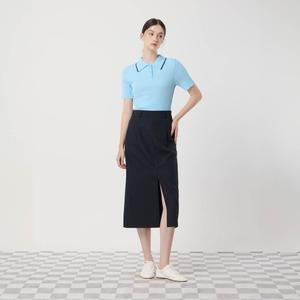 씨씨콜렉트 백밴딩 H라인 미디 스커트 C252MSD032 507053