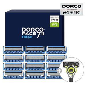 [도루코] 페이스7투 프레시 면도날세트 (12입)+면도기 증정