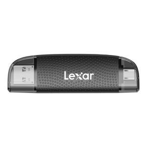 Lexar 2-in-1 카드 리더기 USB3.2 Type-C 고속 듀얼 슬롯 SD USB-A/C Mirco
