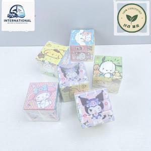 산리오 시나모롤 마이멜로디 쿠로미 헬로키티 Sanrio매직 큐브 헬로 키티 쿠로미 3 차 속도 퍼즐 어린이 장