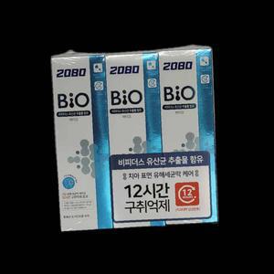 애경 2080 바이오후레쉬 유산균치약 120g3입