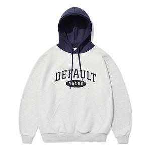 [기모] Arch Logo Hoddie W.Melange/ Navy