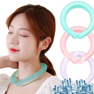 [KC안전인증 원쁠원]친환경 아이스 넥쿨러 쿨 넥밴드 냉감 멀티 쿨링 쿨스카프 여름 캠
