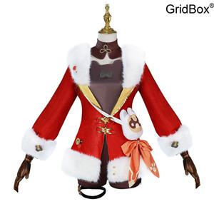 GirdBox 원신 호두 해등절 코스튬 코스프레의상 할로윈데이 의상 세트