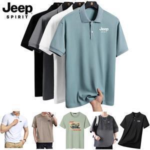 2장세트 원플러스원 JEEP SPIRIT 남녀공용 캐주얼 여름 반팔티 5종 택 1