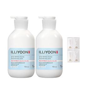 일리윤 세라마이드 아토 로션, 564ml, 2개 + 증정 ((미쟝센 살롱10 샴푸, 6ml, 손상 +