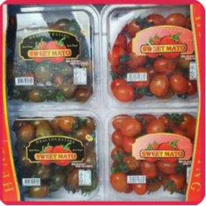 [맛세권]반반콤보 스테비아 방울토마토 스윗마토 2kg  (레드 500g x 2,+ 블랙 500g x