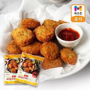 [내일도착] 목우촌 한입 돈까스 500g x 2팩
