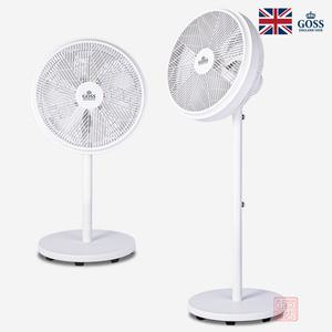 고스 14인치 (35CM) 좌석용 스탠드 겸용 선풍기 강력한 풍량 7엽날개 상하 각도조절 좌
