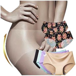 노라인팬티 심리스 여성맥시 무봉제 노본딩 면스판 레이저컷 6colors