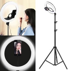 OMT 밝기조절 유튜버 개인방송 링라이트 LED 방송조명 OL-RING 다기능 삼각대포함