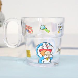 도라에몽 아기 유아 어린이 도트 손잡이 물컵 220ml