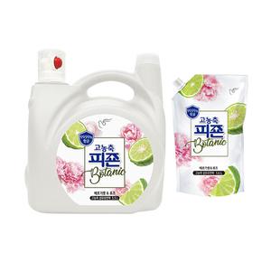 피죤 고농축 보타닉, 베르가못&로즈, 5.5L, 1개 + 1600ml, 1개
