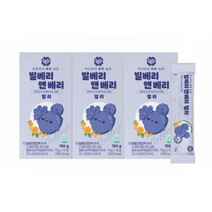 빌베리앤베리 젤리 3박스(15g x 30포)