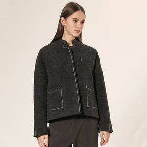 [보니스팍스](본사직영)호시 자수장식 숏 자켓-BB41HC070