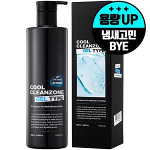 포르맨즈 쿨 남성청결제 클린존 젤타입 남성청결제 500ml × 2개