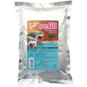 소동물 맛있는 애니멀밥 고슴도치 사료 리필 600g 토끼 용품 건초 먹이 화장실 철장 은신처