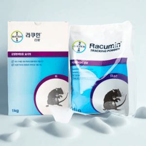 바이에르 쥐약 분말형 살서제 라쿠민 티피 1kg