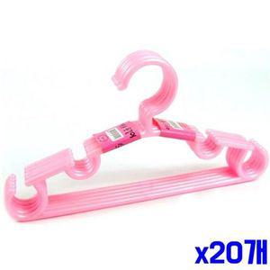 아동용 플라스틱 옷걸이 5P x20개 아이 방꾸미기 키즈 어린이 잠바걸이 여자