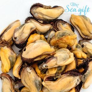 냉동 자숙 홍합살 10kg 박스 벌크포장 업소용