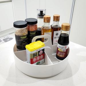 에브리누리 회전식 주방 조미료 정리함 식탁정리 회전소스통