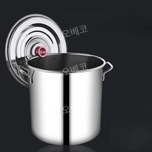 스텐국수솥 스테인레스냄비 식당 면삶는통 수프통