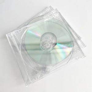 쥬얼 투명 케이스 경질 보관미디어 플라스틱 클리어 공CD 시디 수납 씨디 CD DVD