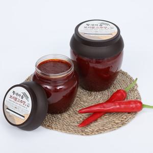 황새마을 국산 맛있는 수제 태양초 매운 보리 찹쌀 고추장 500g 1kg