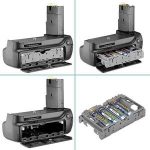 JINTU 배터리 그립 교체 MBD80 니콘 D90 D80 DSLR 카메라용 홀더 AA ENEL3e 6 개