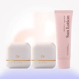 (73)*최신상 가히 CV 샤인핏 캐비어 선스틱13.5g 2개+선로션 50ml 1개