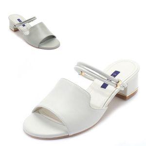 [갤러리아] SAERA 세라 여성 샌들 S22S403 그린,크림 4CM