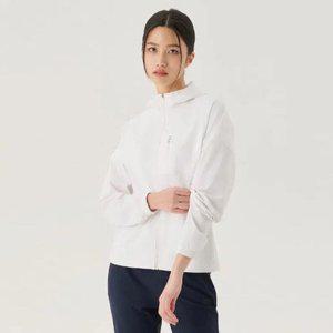 [휠라]져지 PQF FS2FTG2252F-WHI 냉감 스트레치 후드 트레이닝 자켓