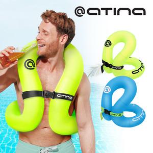 아티나 유아동 튜브형 부력보조복 넥베스트 100kg