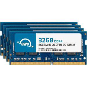OWC 128GB4 x 32GB PC21300 DDR4 2666MHz SO-DIMM 메모리 27인치 iMac Retina 5K 2019년 초 및 그 이상 호