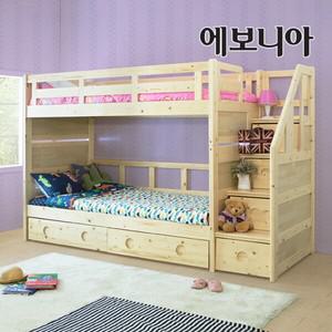 [에보니아] 미키 이층침대 분리기본형 (매트제외)/착불배송