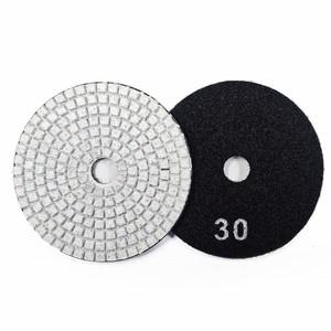 석재용 연마 패드 100mm 습식 건식 다이아몬드 광택패드 타일 상판 샌딩 폴리싱