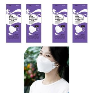 KF94 황사방역마스크 대형 10P 입체형 4중필터 미세먼지 비말차단 식약처인증