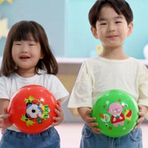 캐스비 탱탱볼 코프렌즈 공놀이 장난감 체육활동 소프트볼 고무공 아기공 캐릭터 텡텡볼