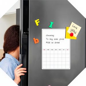 스케줄 달력 냉장고 자석 플래너 메모 보드 가정용 사무실 계획표 알림판 정리 도구 관리