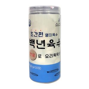 소스락 백년육수 3g X 120개입 국 탕 찌개 멸치육수 코스트코