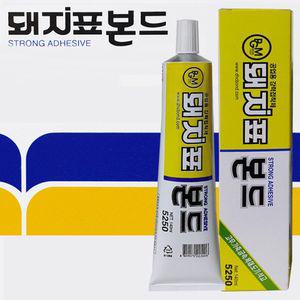 강력접착제 140ml치약크기 돼지표 공업용본드 순간접