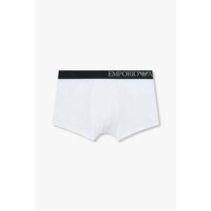 엠포리오 아르마니 EMPORIO ARMANI UNDERWEAR 남성 사이드 로고 밴딩 드로즈_화이트_0814112084 2401172672