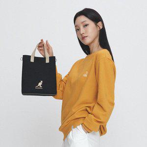[캉골](마산점)듀오 캔버스 미니 쇼퍼백 3877 블랙