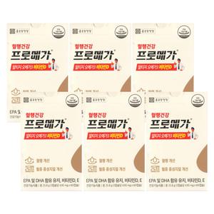 [종근당건강] 프로메가 알티지 오메가3 비타민D 430mg x 60캡슐 6박스 -디카라이프-
