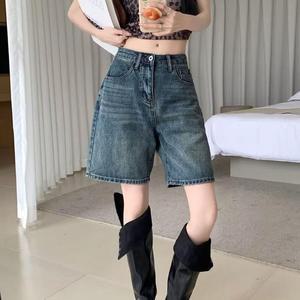 [KGPQT3LW_4B]청반바지 버뮤다 7부 데님팬츠