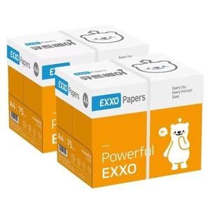 엑소 큐트베어 A4 복사용지(A4용지) 75g 2BOX(5000매)