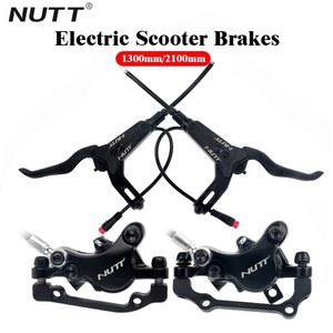 NUTT A5 D 전기 스쿠터 유압 브레이크 자전거 디스크 캘리퍼 세트 푸시 피스톤 사이클링
