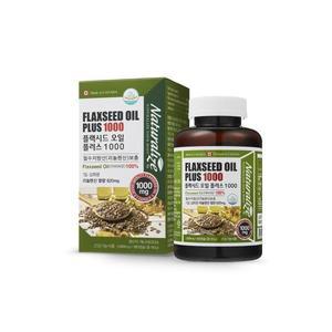 [6개월분] 아마씨유 리놀렌산 플랙시드 오일플러스1000 (1,000mg x 180캡슐)