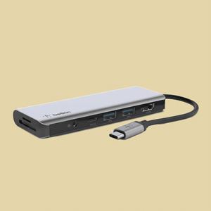 벨킨 7in1 USB-C타입 멀티 허브 AVC009bt