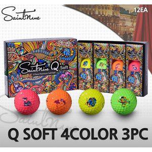 Saintnine Q Soft (세인트나인 큐 소프트)3피스/컬러조합(골프볼/골프공)